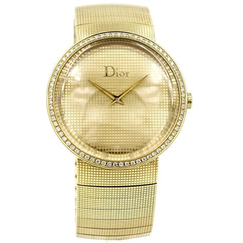 christian dior watches ladies|dior diamond bezel watch.